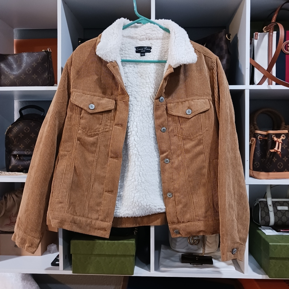 Corduroy Sherpa Jacket